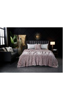 Бернард (пудра) Покрывало 220х240 Sofi De MarkO