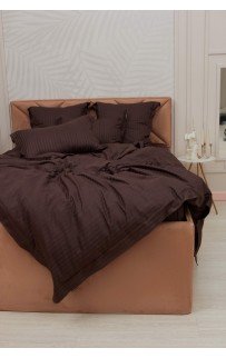 Моне (шоколад) страйп сатин 7Е Sofi De MarkO