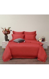 Моно (коралл) комплект постельного белья Евро Sofi De MarkO