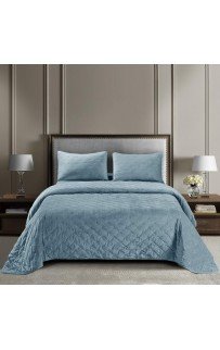 Иоланта (голубая) Покрывало 240х260 Sofi De MarkO