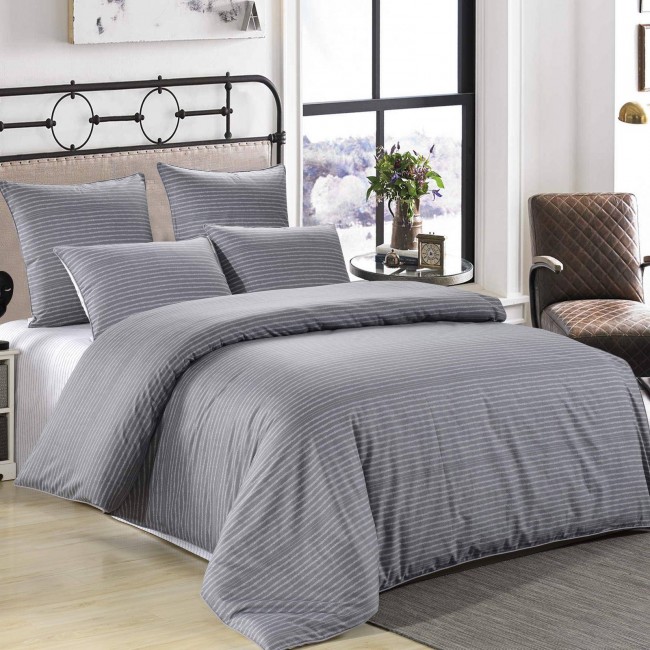 Грасс (серый) комплект постельного белья сатин 7Е Sofi De MarkO