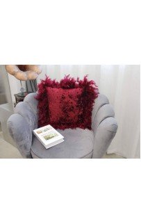 Бурлеск (бордо) Наволочка 40х40 Sofi De MarkO