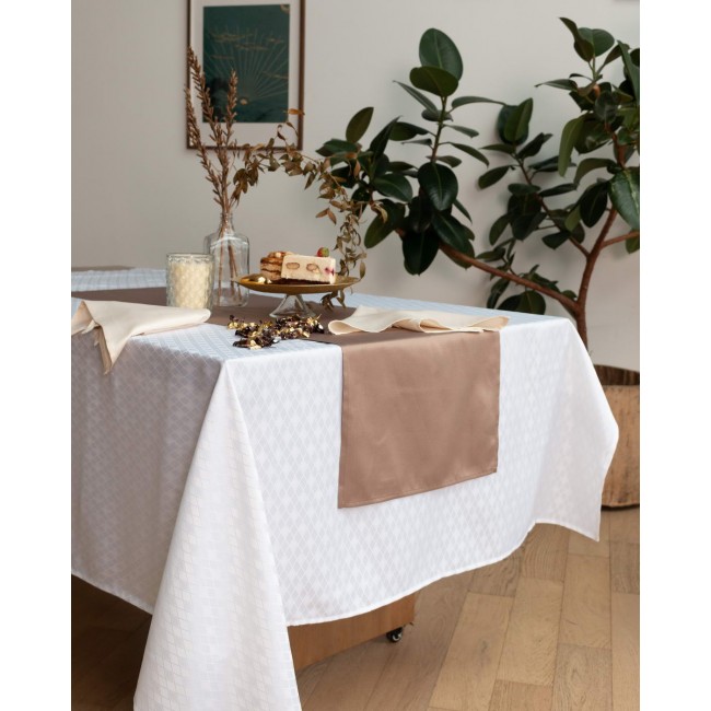 Катрин (белая) Скатерть 140х180 Sofi De MarkO