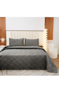 Армандо (тем. серый) Покрывало 240х260 Sofi De MarkO