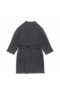Эрин (антрацит) L (р.56-58) Халат вафельный