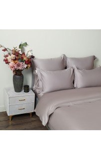 Моно (серый) комплект постельного белья Евро Макси Sofi De MarkO