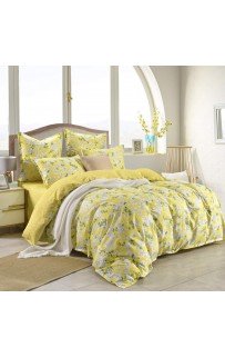 Франческа (желтая) комплект постельного белья сатин 7Е Sofi De MarkO