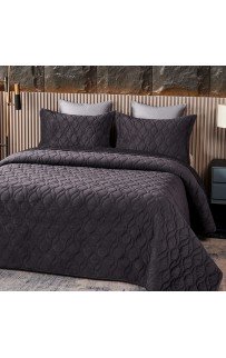 Нобилис (антрацит) Покрывало 240х260 Sofi De MarkO