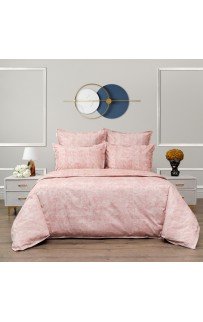 Стефани (пудра) КПБ сатин Евро