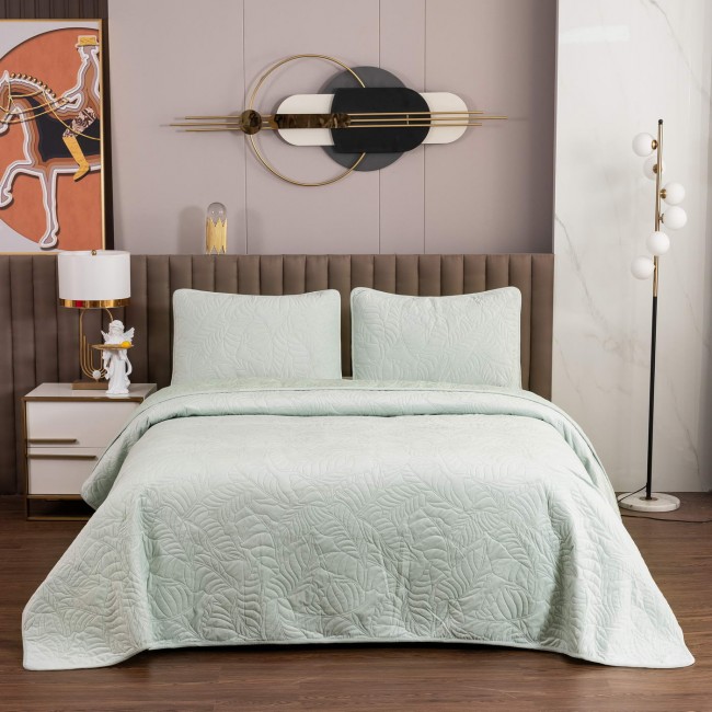 Мелисса (ментол) Покрывало 160х220 Sofi De MarkO
