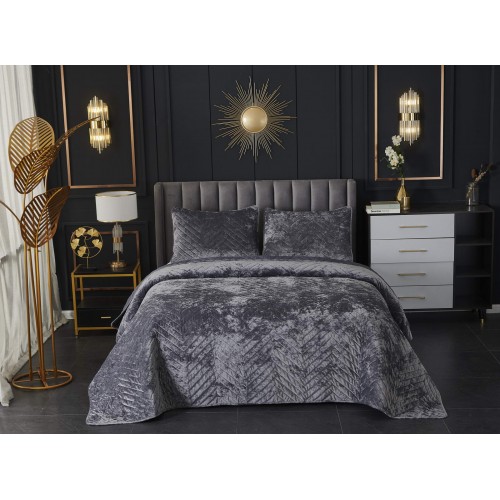 Фернанд (серое) Покрывало 160х220 Sofi De MarkO