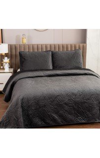 Мелисса (черный) Покрывало 240х260 Sofi De MarkO