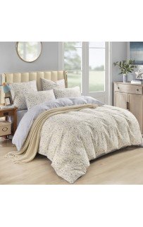 Дорофея (лиловый) комплект постельного белья сатин Евро Sofi De MarkO