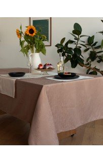 Джинни (кофе) Скатерть 150х220 Sofi De MarkO
