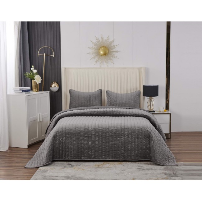 Фердинанд (серый) Покрывало 240х260 Sofi De MarkO Фердинанд (серый) Покрывало 240х260 Sofi De MarkO