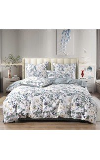 Монпелье (зеленый) КПБ сатин Евро