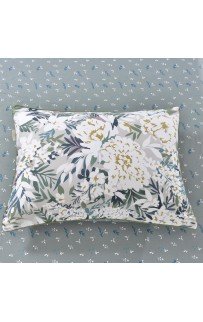 Монпелье (зеленый) КПБ сатин Евро