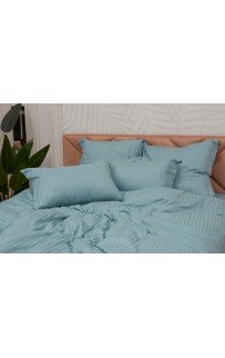 Моне (изумруд) страйп сатин 1.6