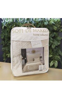 Жизель (капучино) Покрывало 240х260 Sofi De MarkO