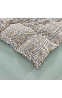 Лавр (зеленый) комплект постельного белья сатин 2х Sofi De MarkO