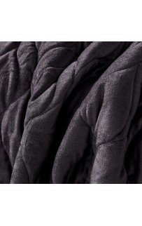 Нобилис (антрацит) Покрывало 240х260 Sofi De MarkO