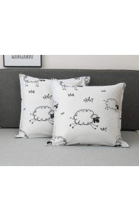 Долли (белая) Наволочка Сатин 70х70 (2шт) Sofi De MarkO