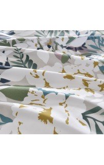 Монпелье (зеленый) КПБ сатин Евро