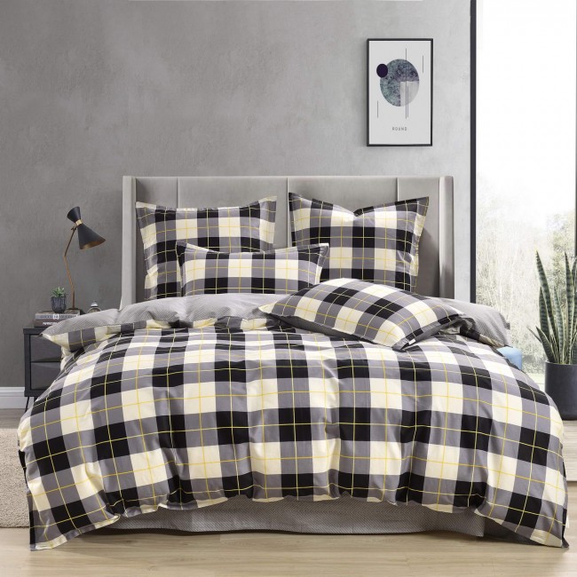 Гамлет (серый) комплект постельного белья сатин 2х Sofi De MarkO