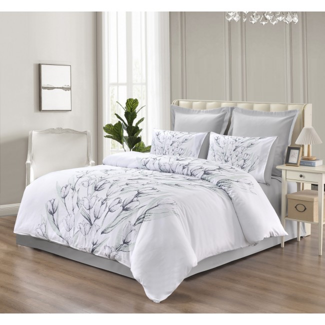 Клеони комплект постельного белья модерн Евро Sofi De MarkO Клеони комплект постельного белья модерн Евро Sofi De MarkO