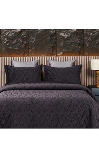 Нобилис (антрацит) Покрывало 240х260 Sofi De MarkO