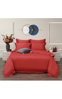 Моно (коралл) комплект постельного белья Евро Sofi De MarkO