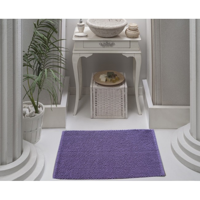 ALVEN (фиолет) Коврик для ванной 50х70см