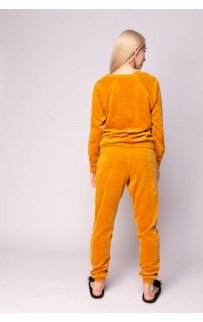 Лорен (горчичный) XS Костюм велюровый Sofi De MarkO