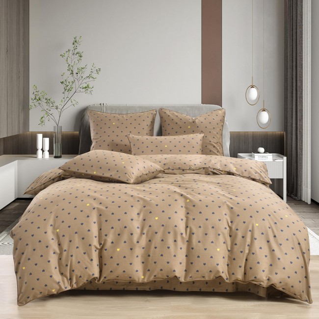 Лайки (шоколад) комплект постельного белья сатин 1.6 Sofi De MarkO