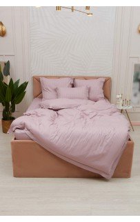 Моне (лиловый) страйп сатин Евро Sofi De MarkO