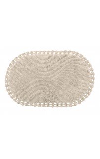 SIERRA (беж) Коврик для ванной кружевной 60х100 Sofi De MarkO