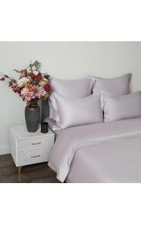 Моно (серый) комплект постельного белья Евро Sofi De MarkO