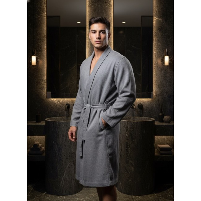 Дориан (серый) L-XL Мужской Халат