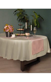 Серенити (крем) Скатерть круглая 160см Sofi De MarkO