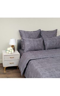 Стефани (антрацит) КПБ сатин 7Е