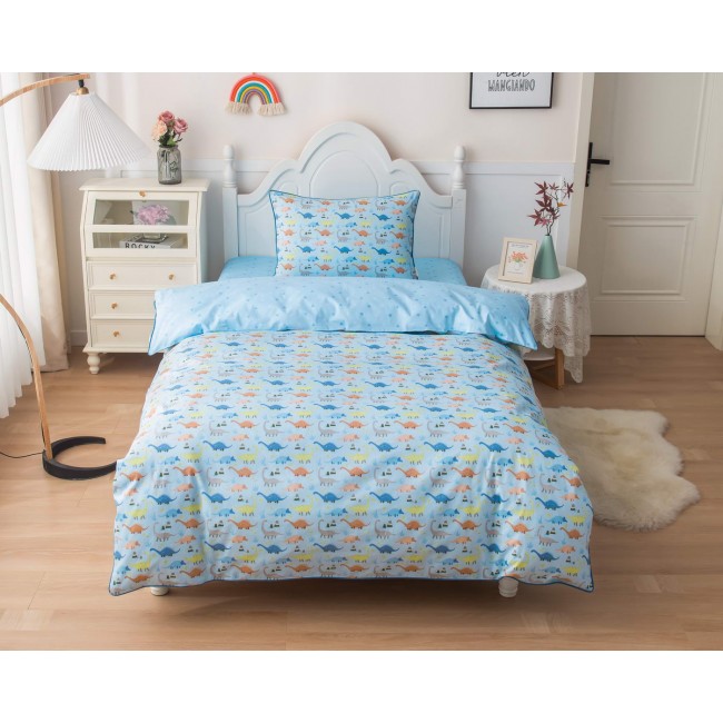 Динозаврики (голубой) КПБ Детский