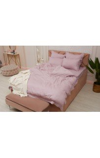 Моне (лиловый) страйп сатин Евро Sofi De MarkO