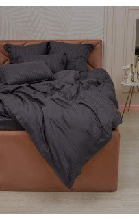 Моне (антрацит) страйп сатин 7Е Моне (антрацит) страйп сатин 7Е