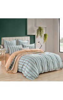 Вивьен (зеленая) комплект постельного белья сатин 2х Sofi De MarkO