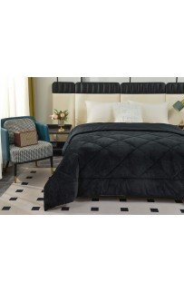 Монако (черный) Одеяло 160х220 Sofi De MarkO