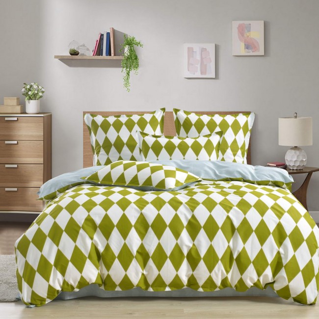 Локи (зеленый) комплект постельного белья сатин 2х Sofi De MarkO