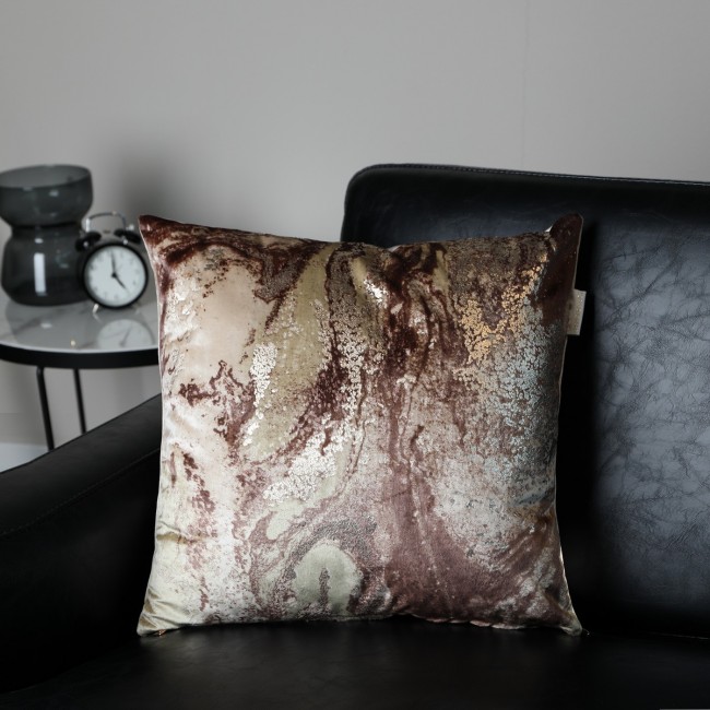 Мрамор (беж) Наволочка 45х45 Sofi De MarkO