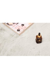 Коврик Плюшевый (крем) 100х100