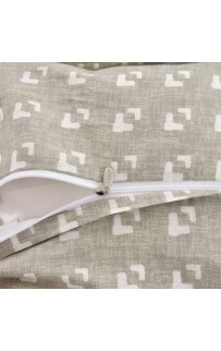 Пауль (серый) КПБ сатин 1.6