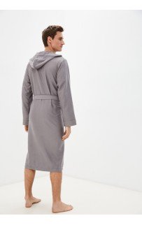 Марвин (серый) S Мужской Халат с капюшоном Sofi De MarkO